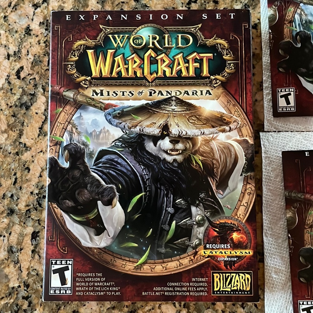 Expansion set- World of Warcraft Mists of Pandaria